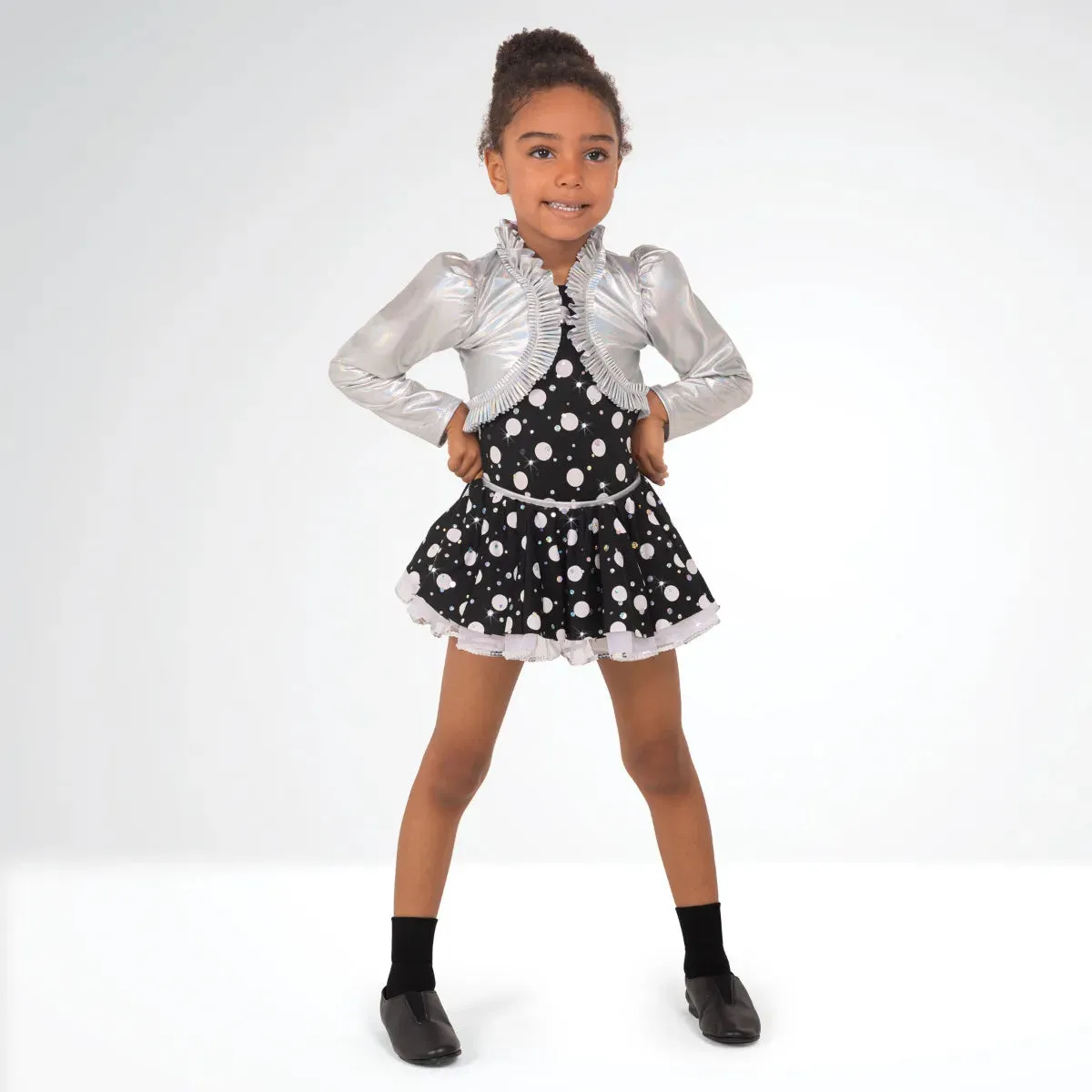 1st Position Jacket Detail Leotard with Separate Rara Skirt
