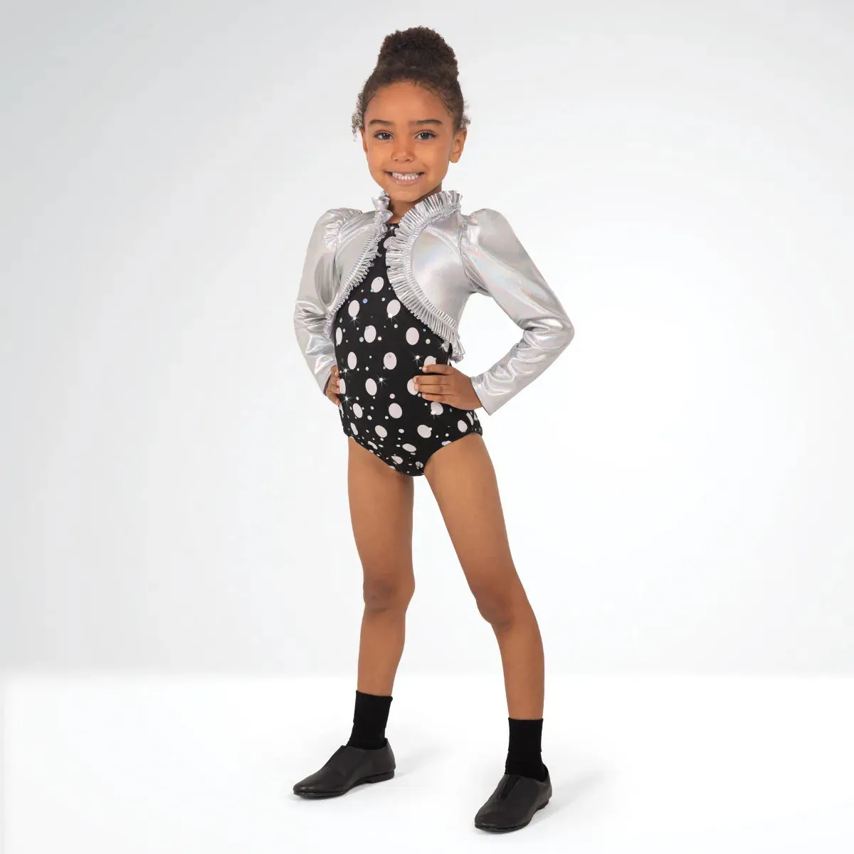 1st Position Jacket Detail Leotard with Separate Rara Skirt