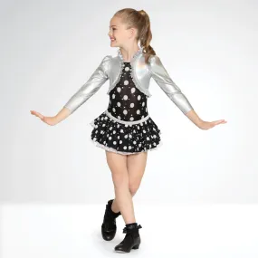 1st Position Jacket Detail Leotard with Separate Rara Skirt