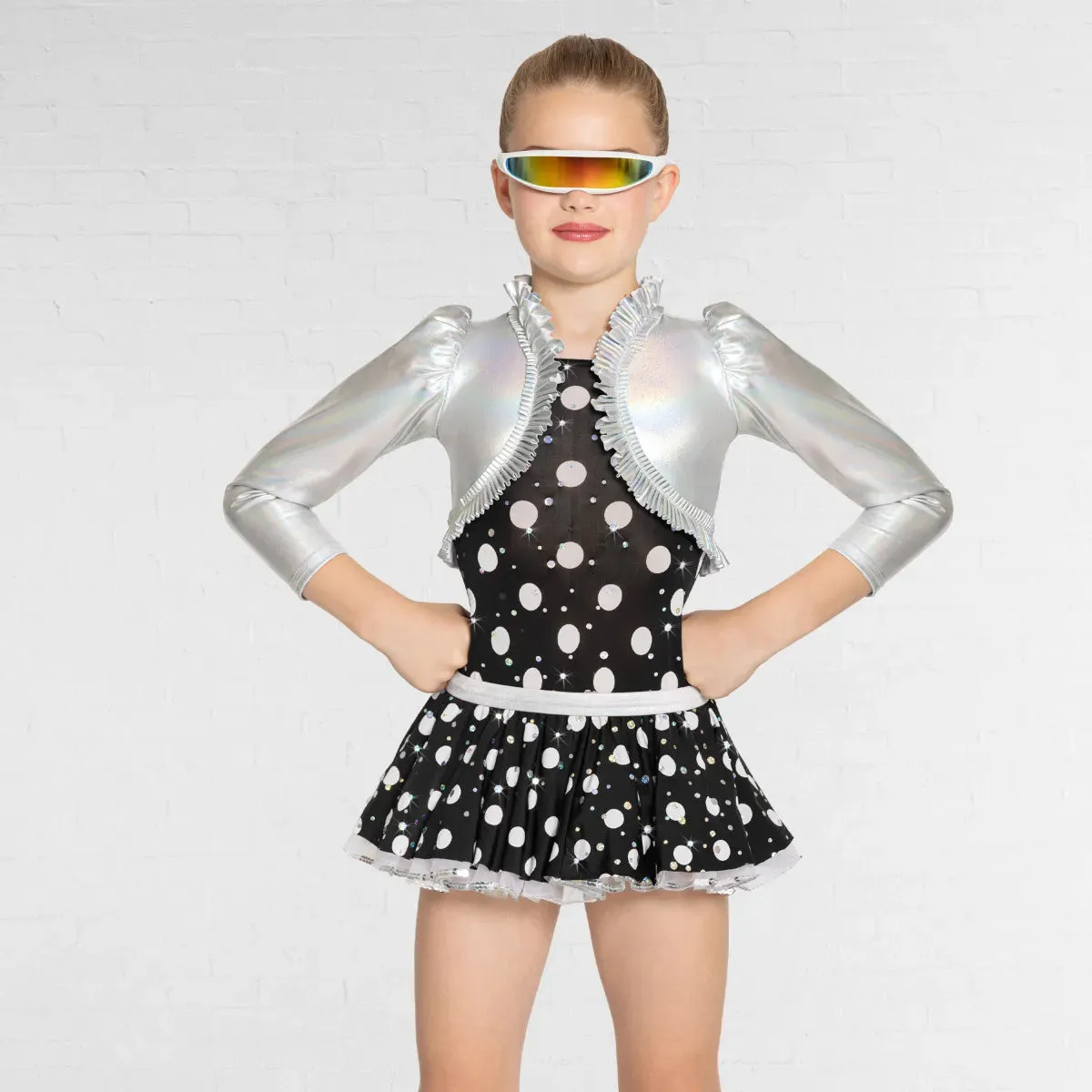 1st Position Jacket Detail Leotard with Separate Rara Skirt