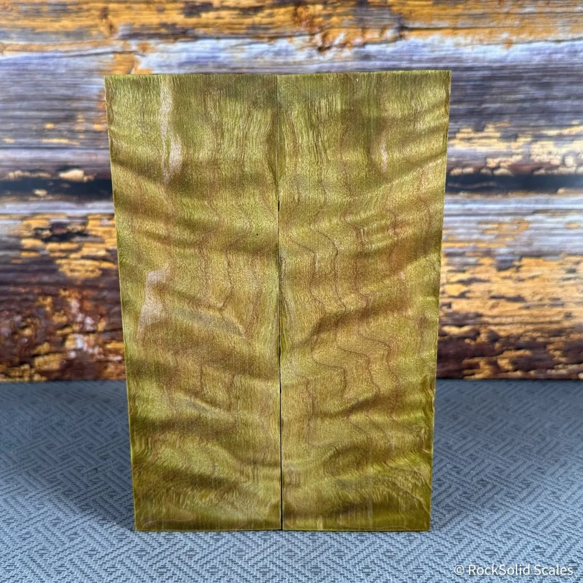 #2479 - Spring Green Quilted Maple