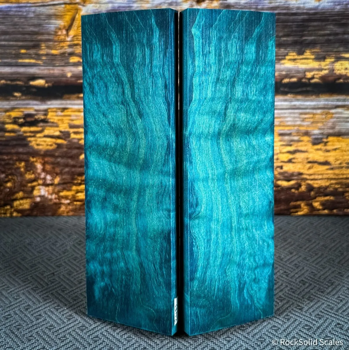 #2483 - Sea Blue Quilted Maple