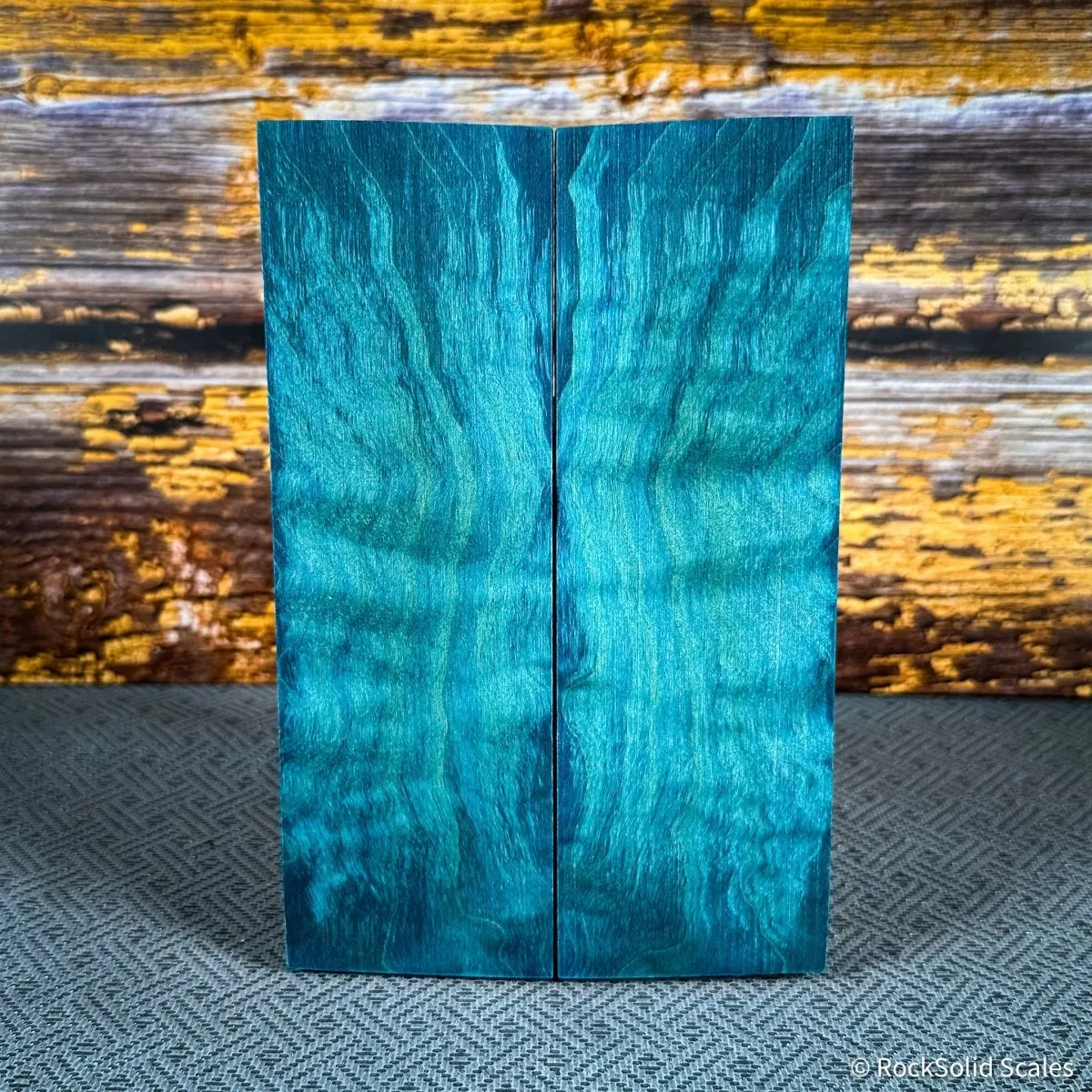 #2483 - Sea Blue Quilted Maple