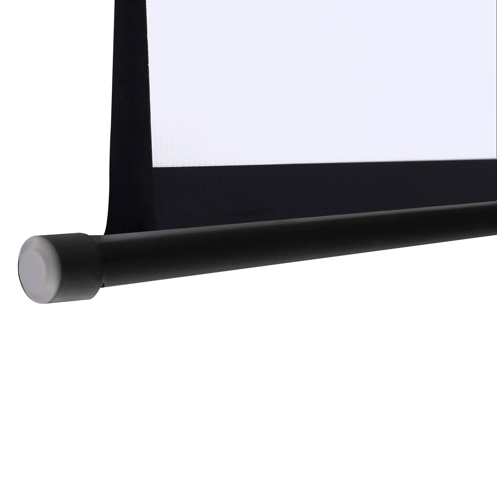 4:3 Projector Screen with Manual Pull Down for Home Theater