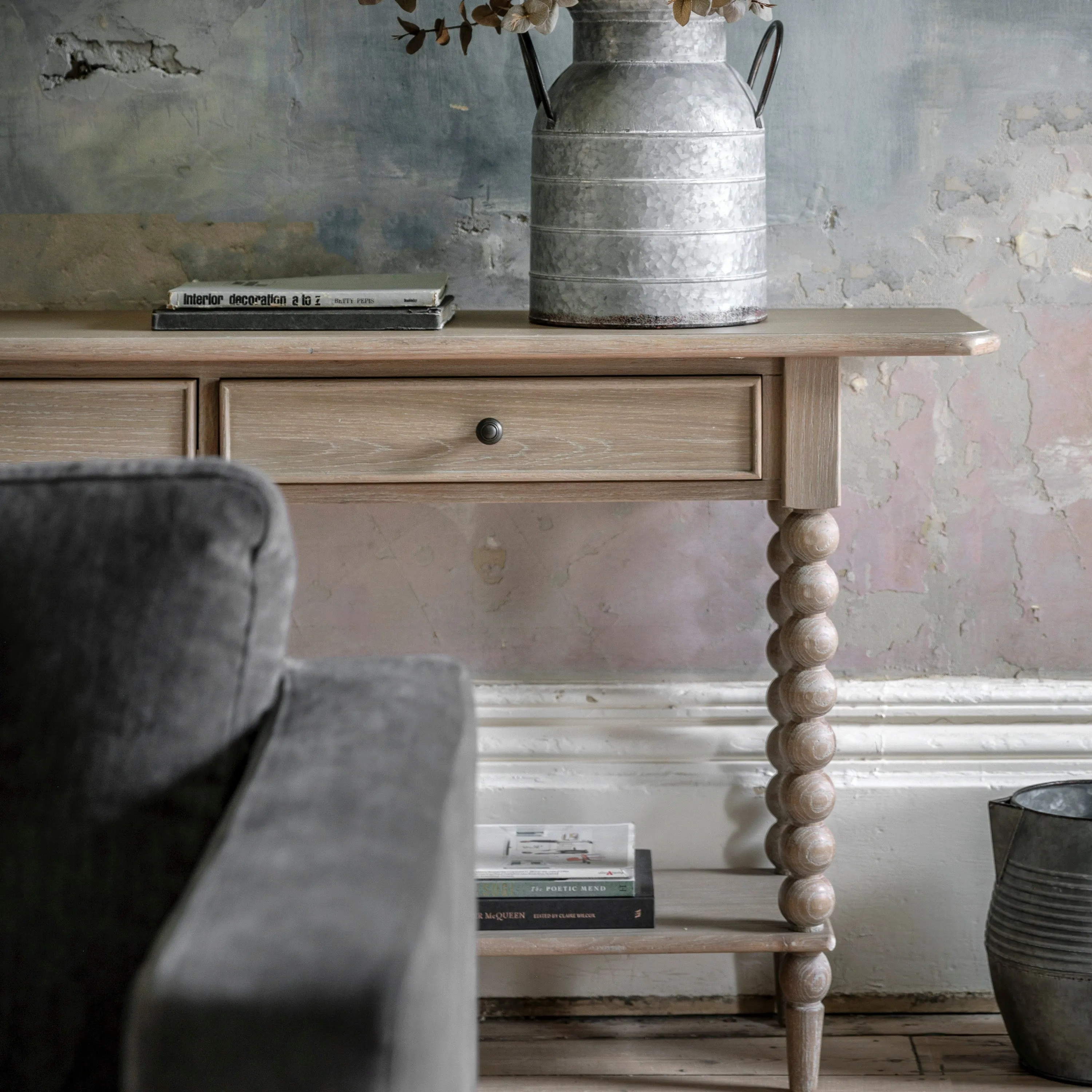 Amos Artisan 2 Drawer Console Table