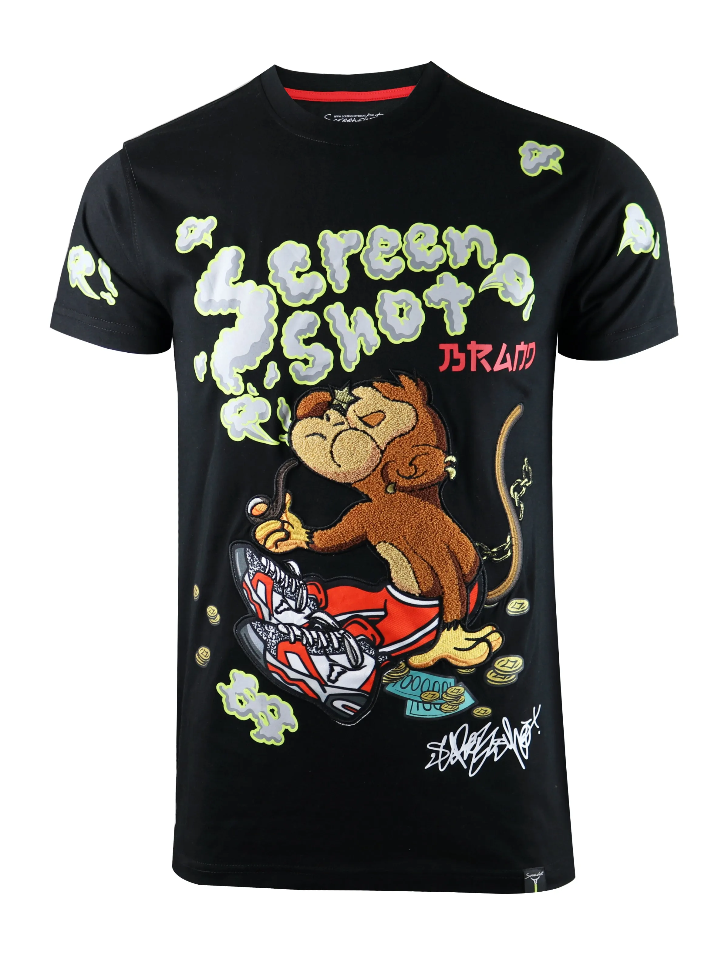 ANIMATION TEE-S1171 (BLACK)
