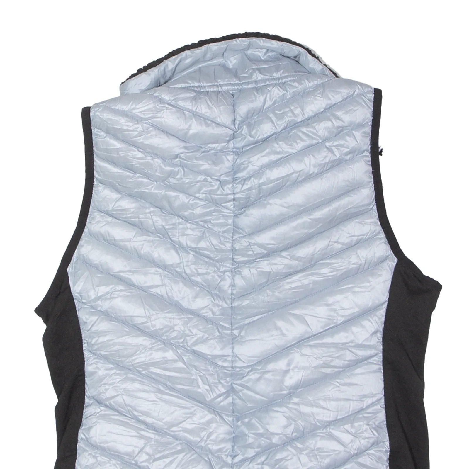 CALVIN KLEIN PERFORMANCE Down Insulated Puffer Gilet Silver Womens S