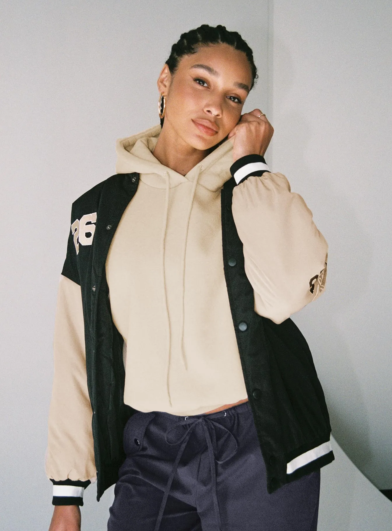Chicago Bomber Jacket Black