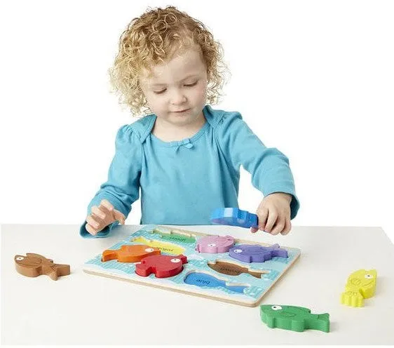 Chunky Puzzle - Fish Colours