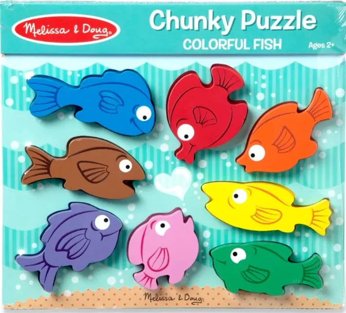 Chunky Puzzle - Fish Colours