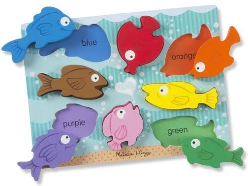 Chunky Puzzle - Fish Colours