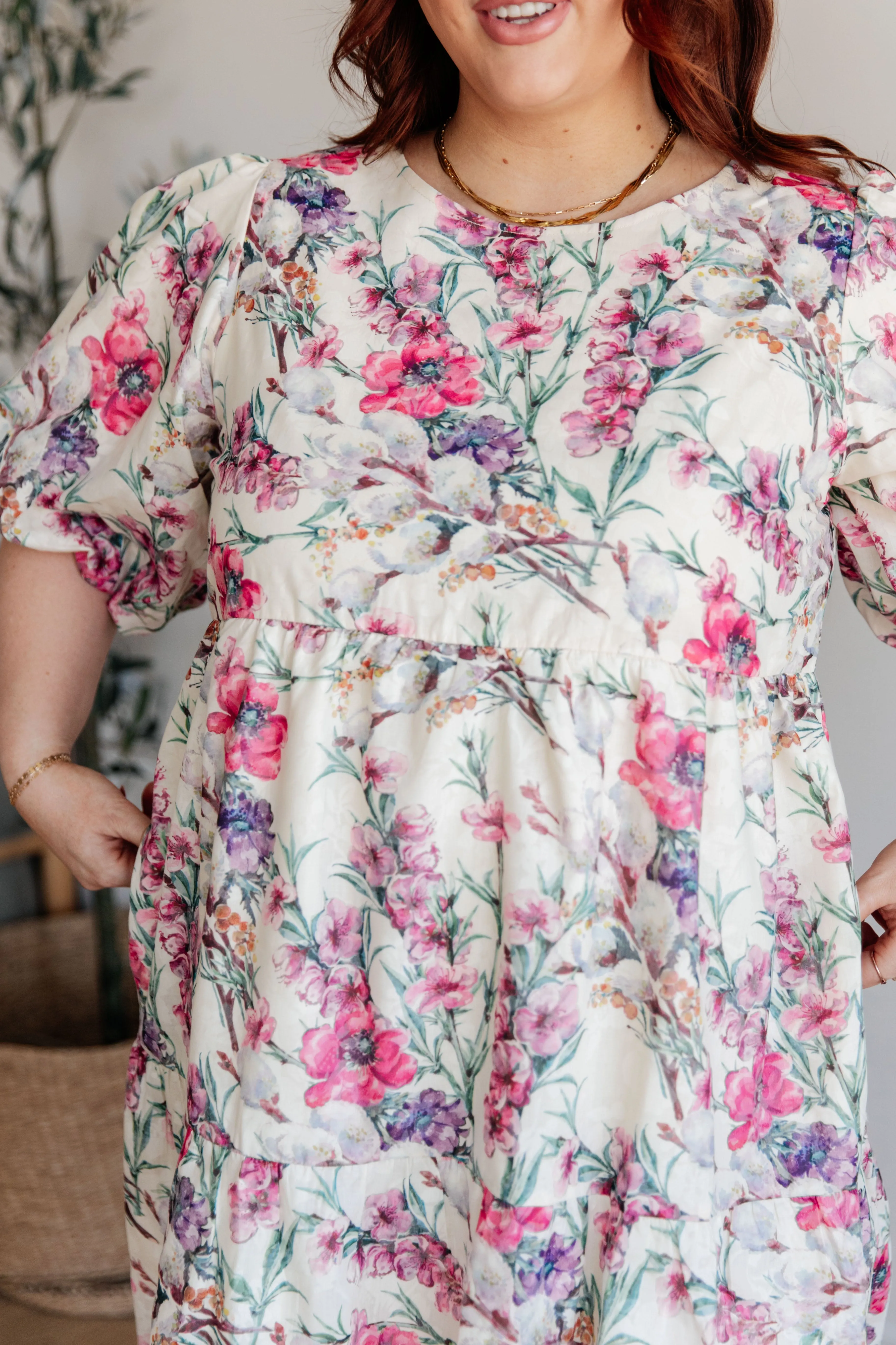 Coquette Floral Dress -SALE- Size 1XL Left