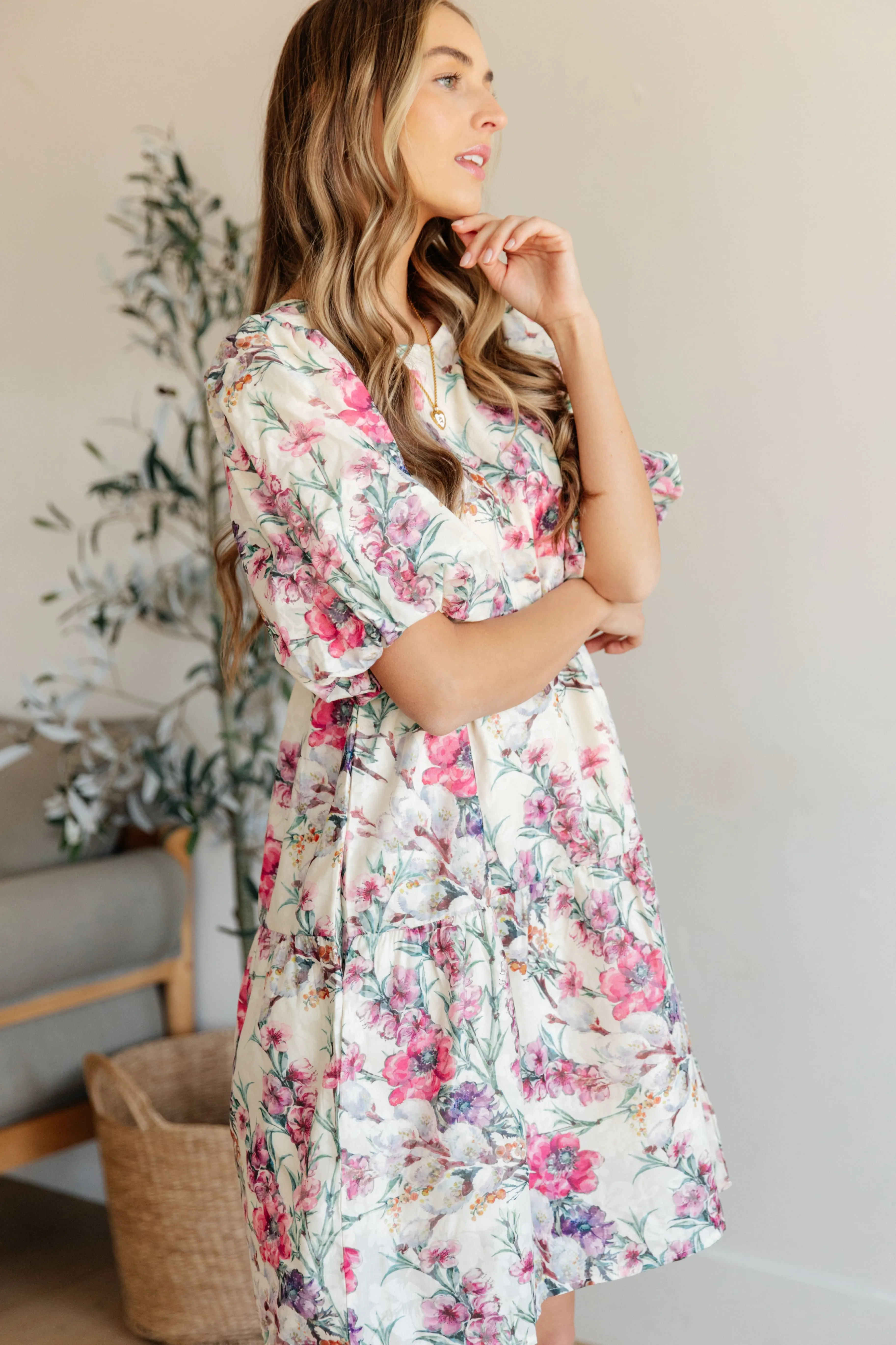 Coquette Floral Dress -SALE- Size 1XL Left