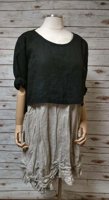 Cover Tee in Linen