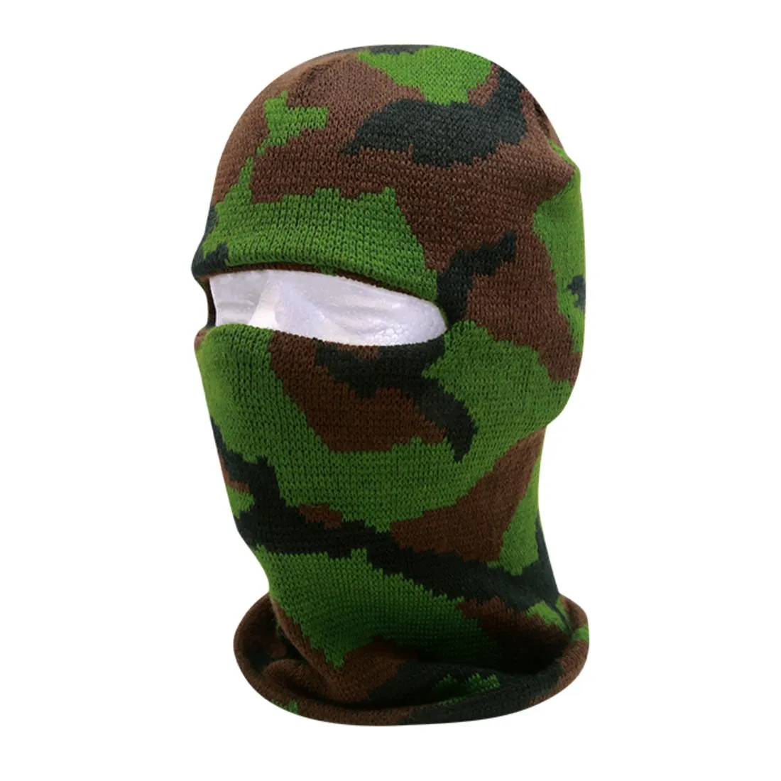 Decky 8033 Camo 1 Hole Ski Face Mask Beanies Winter Snow Tactical Balaclava