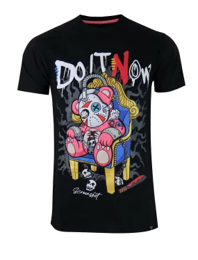 DO IT NOW GRAPHIC TEE-S11207 (BLACK)