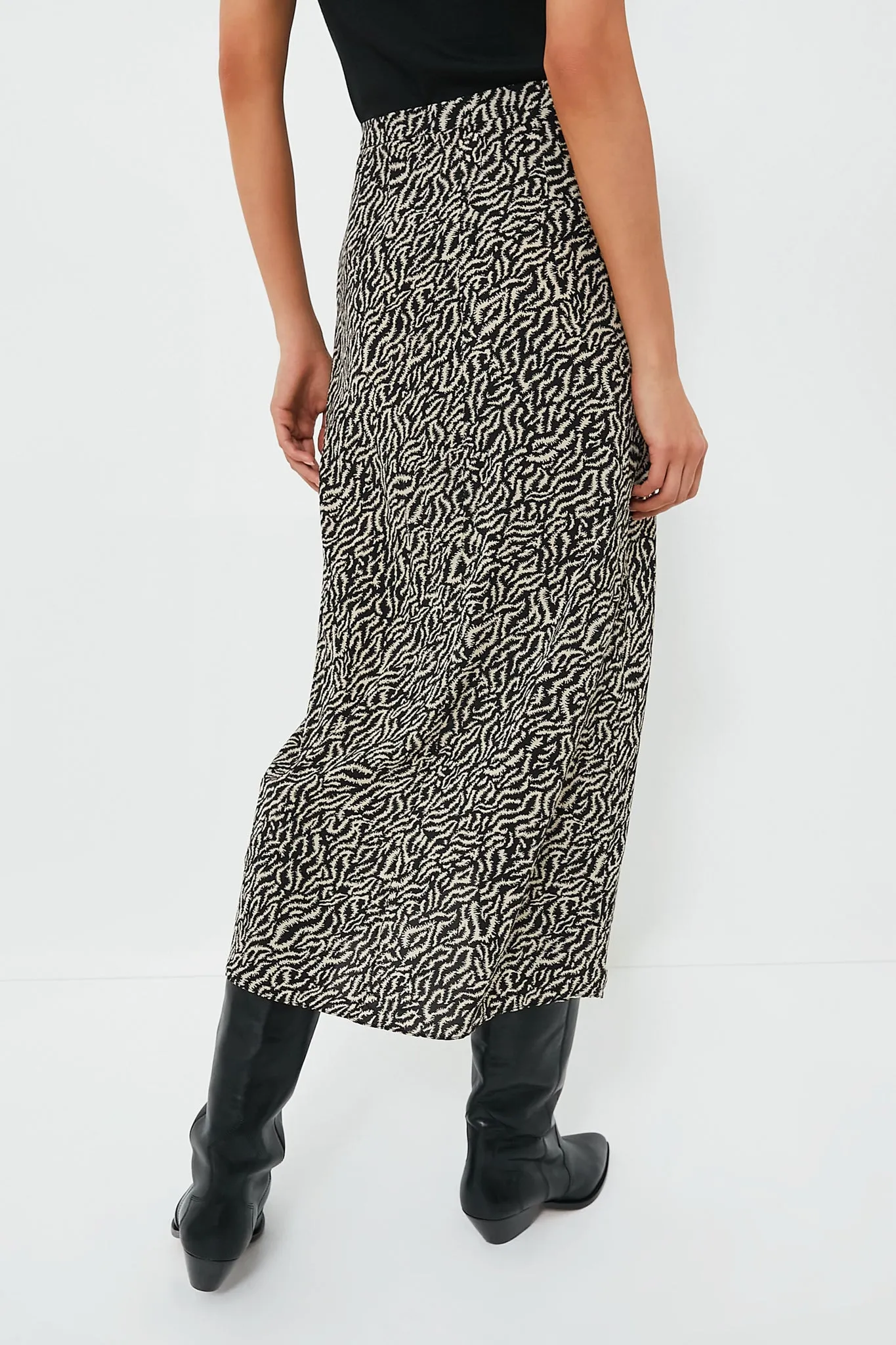 Ecru Black Vanille Skirt