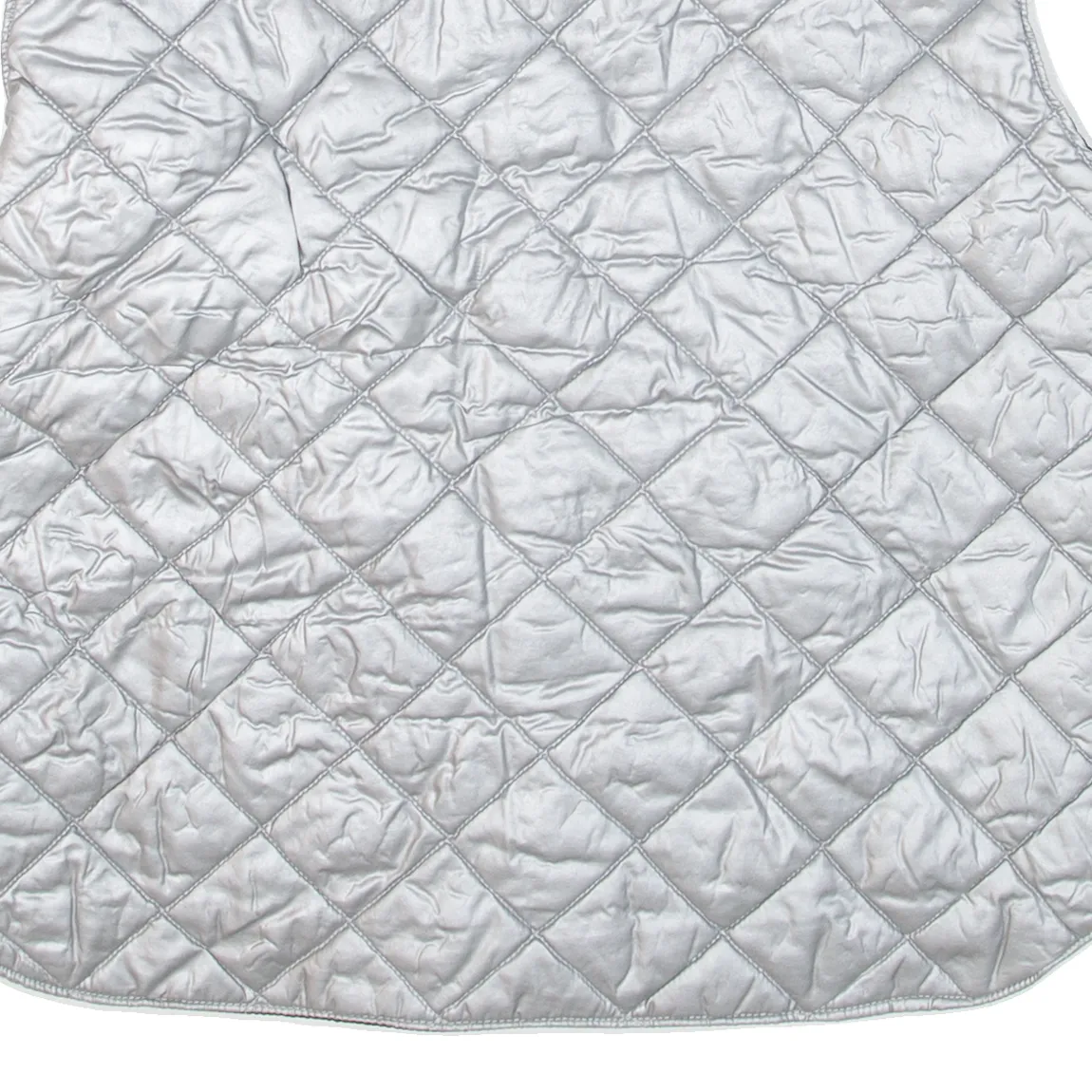FUTURO PILOTA Racinf School Boys Quilted Gilet Silver 9-10Y