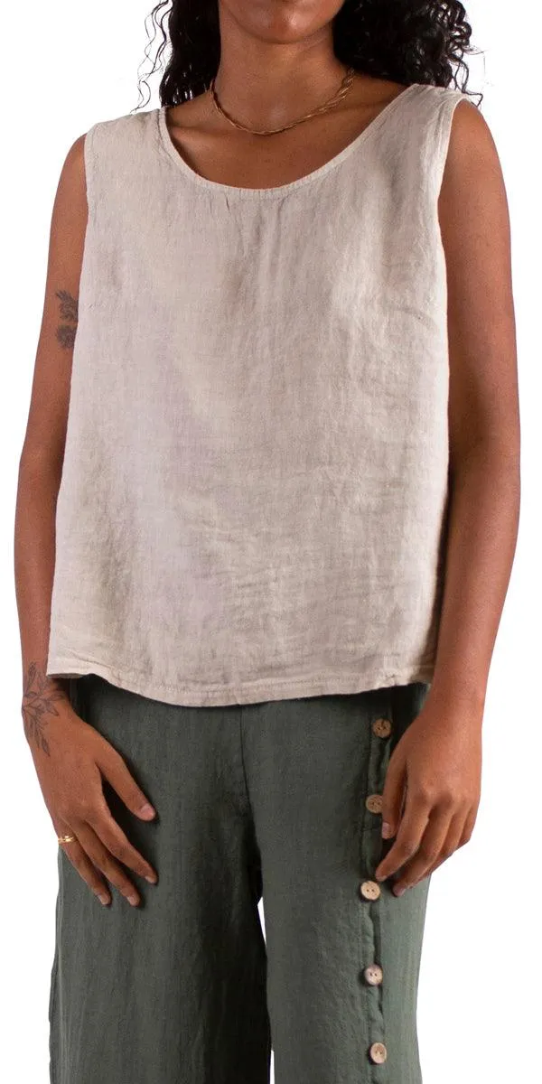 Giardino Linen Top