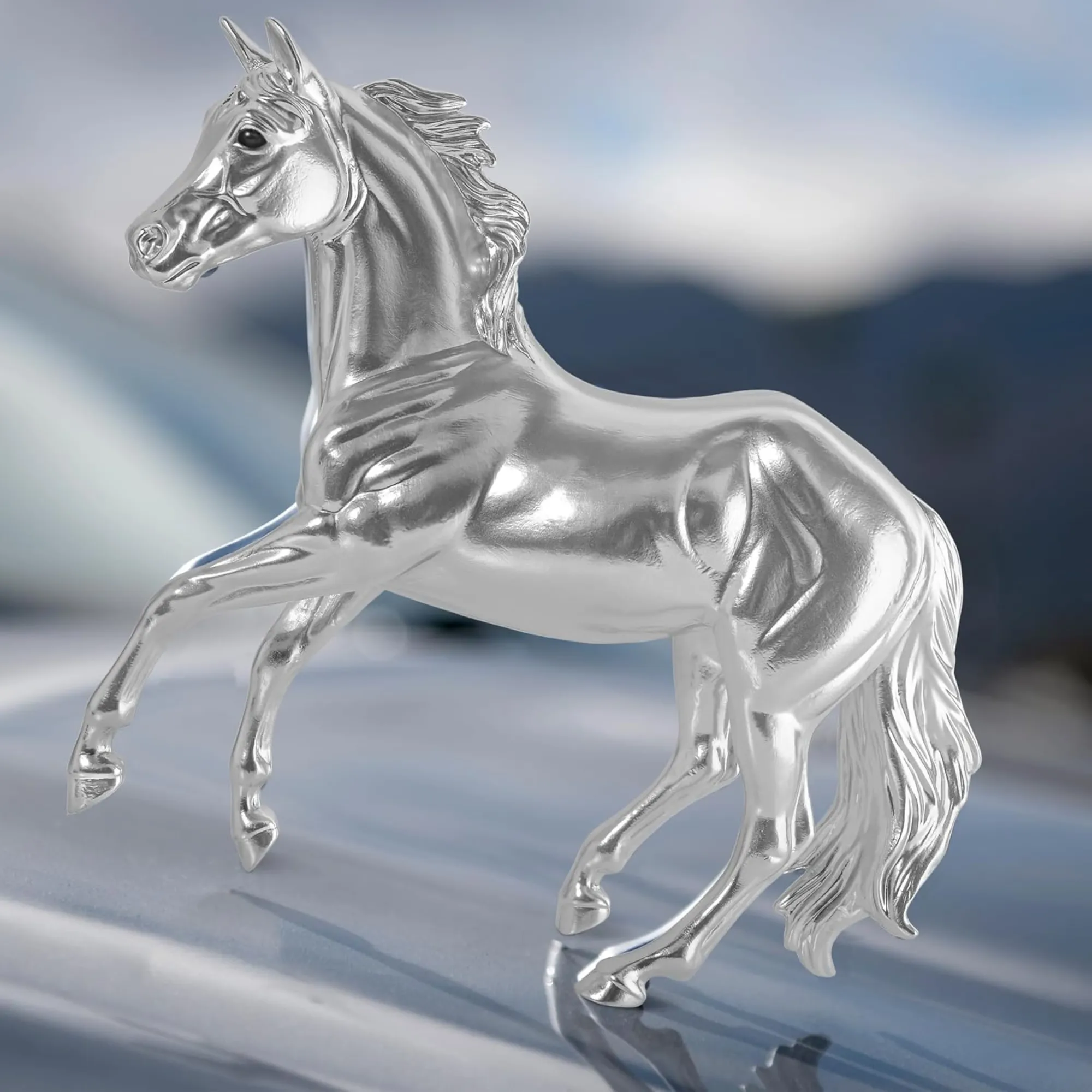 Iridium Metal Elements Series Horse