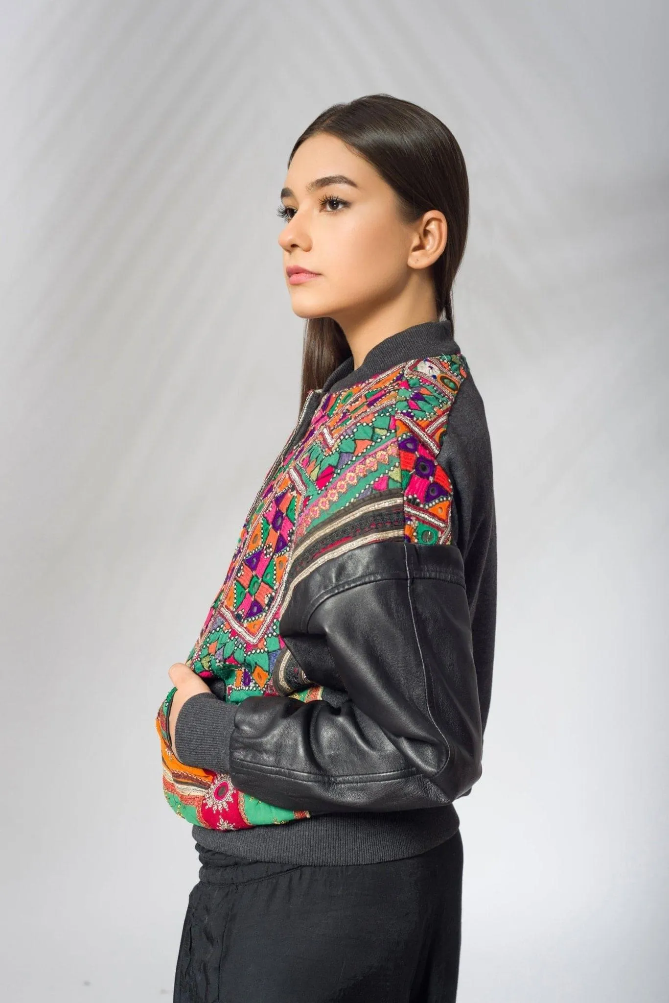 Limited Edition Sindhi Oversized Bomber Jacket