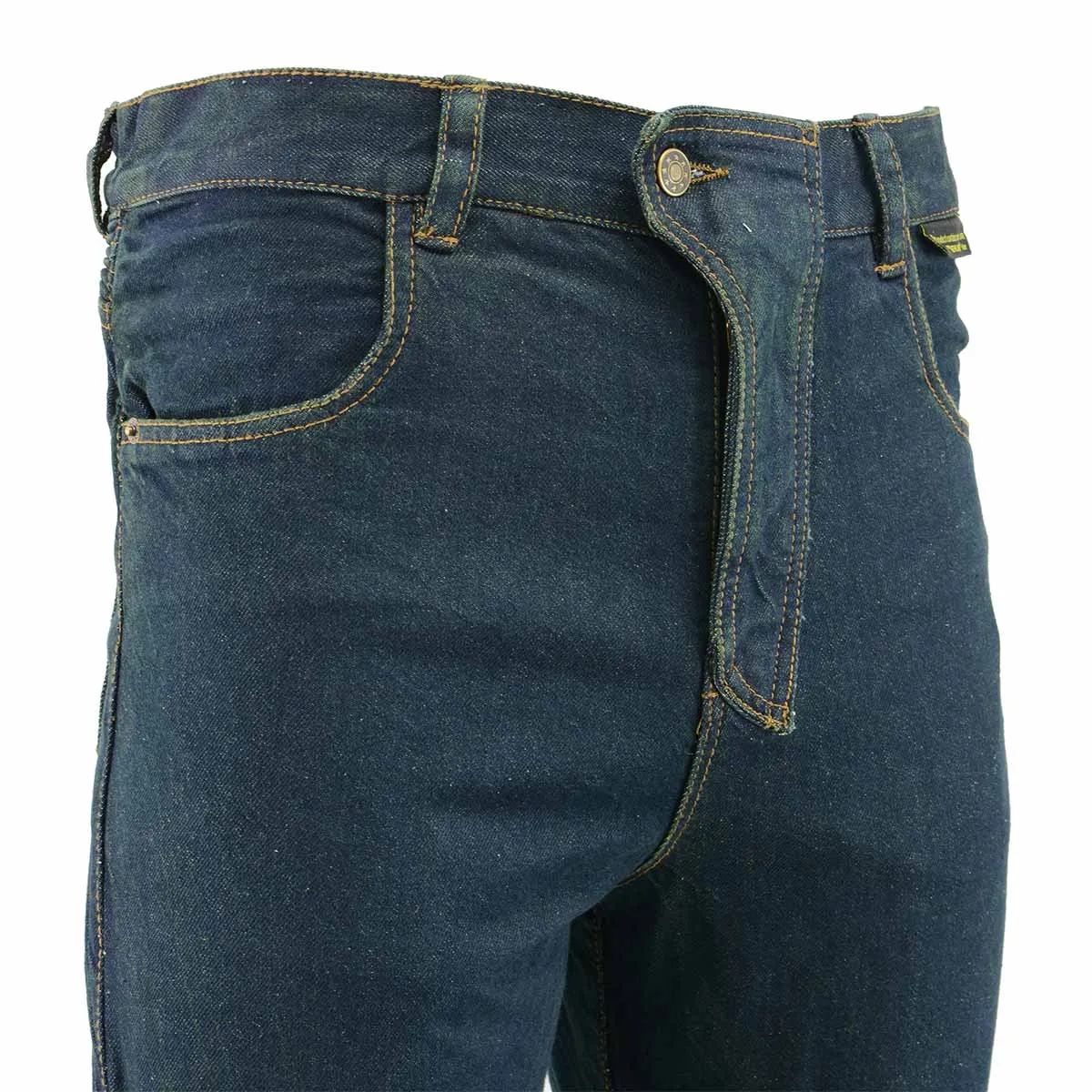 Men’s XS2822 Blue Denim Motorcycle Pants with CE Approved Armor