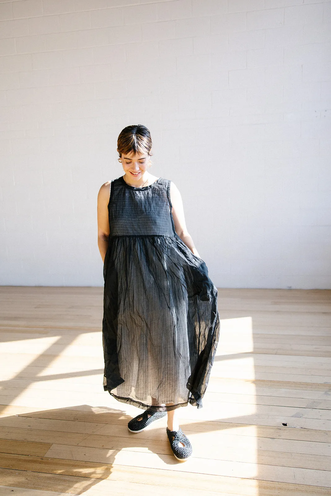 Metta - Dahlia Round Neck Dress - Organdy