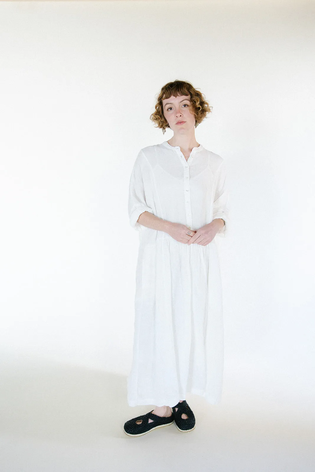 Metta - Faye Dress - Lightweight Linen