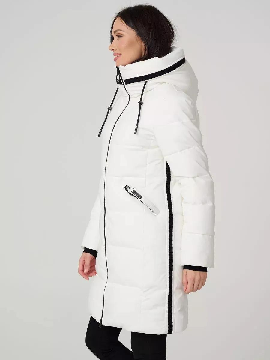 Mid Length Hooded Insulated Coat