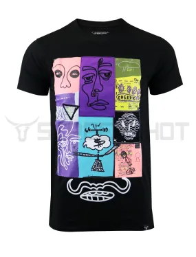 S11015-ALL EMBROIDERY PREMIUM T-SHIRTS (BLACK)