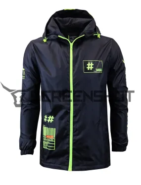 S51005-FASHION WINDBREAKER JACKET (BLACK)