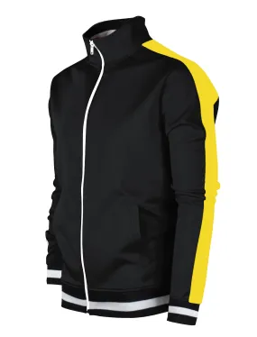 S51700-BASIC TRACK JACKET-BLACK/GD