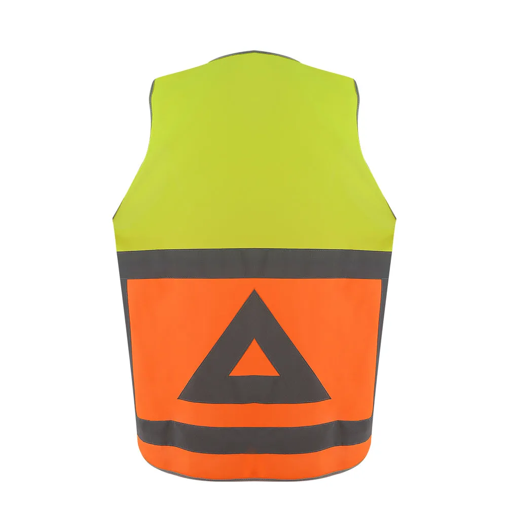 SMASYS Side Adjustable V Neck Pullover Safety Vest