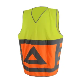 SMASYS Side Adjustable V Neck Pullover Safety Vest