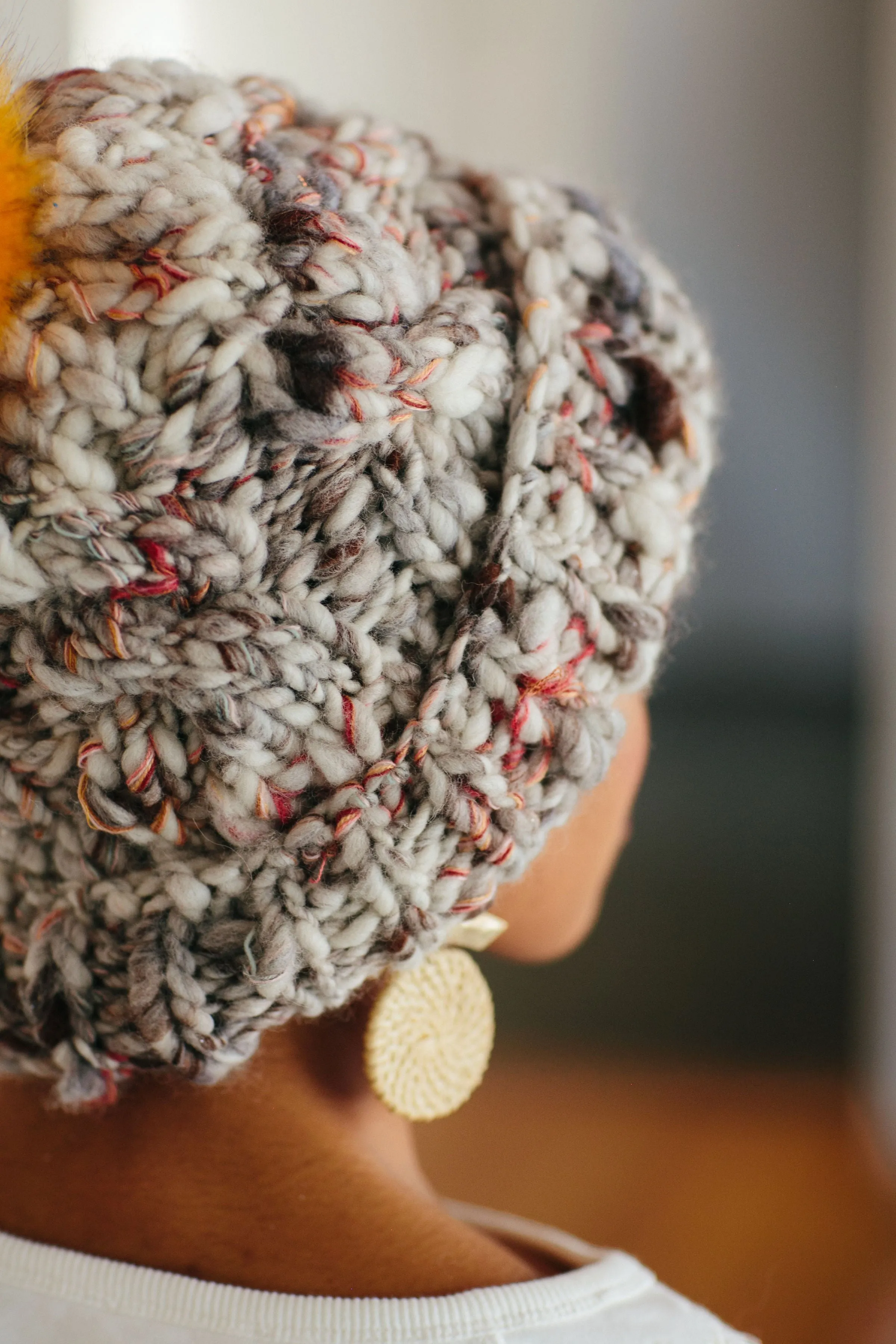 Snow Bunny Cable Hat Pattern