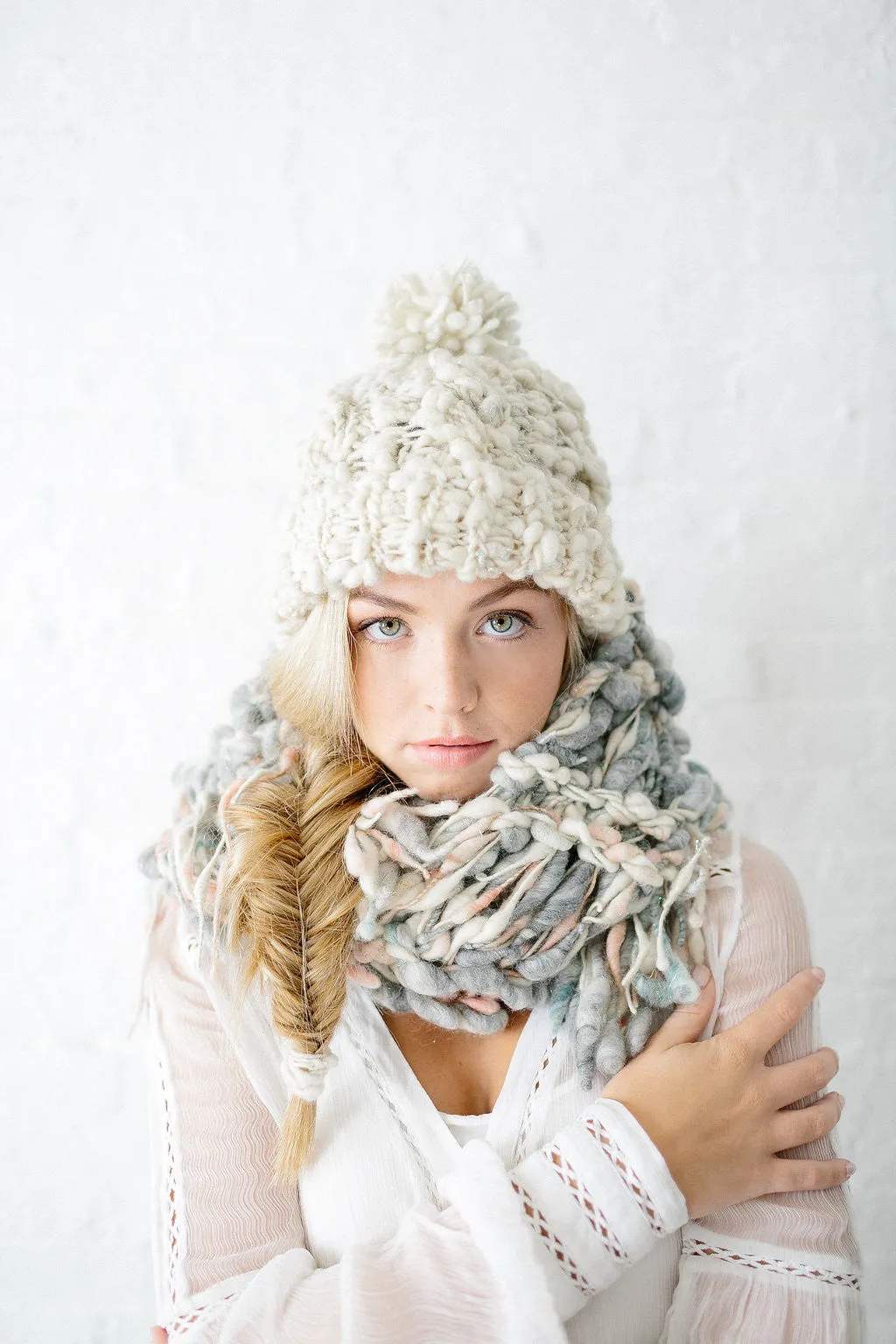 Snow Bunny Cable Hat Pattern