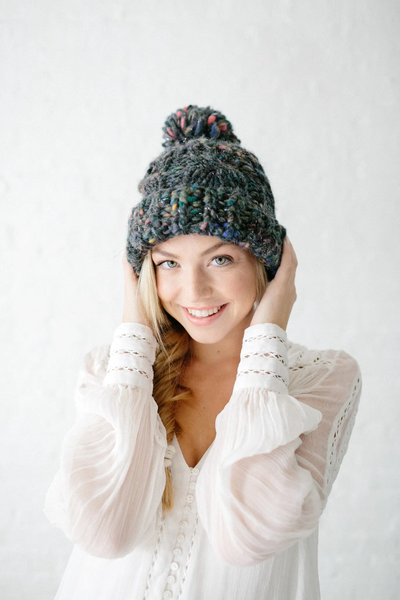 Snow Bunny Cable Hat Pattern