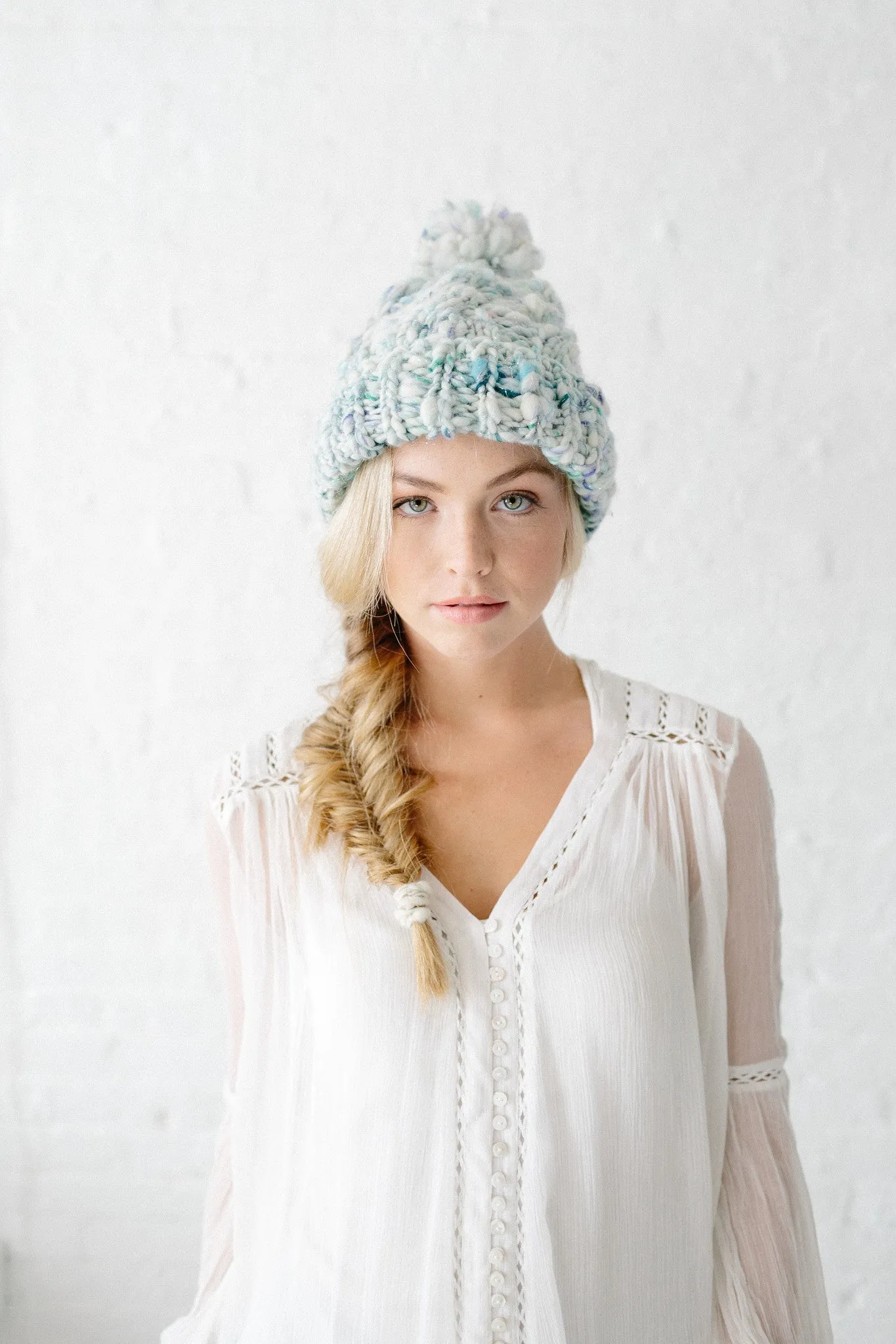 Snow Bunny Cable Hat Pattern