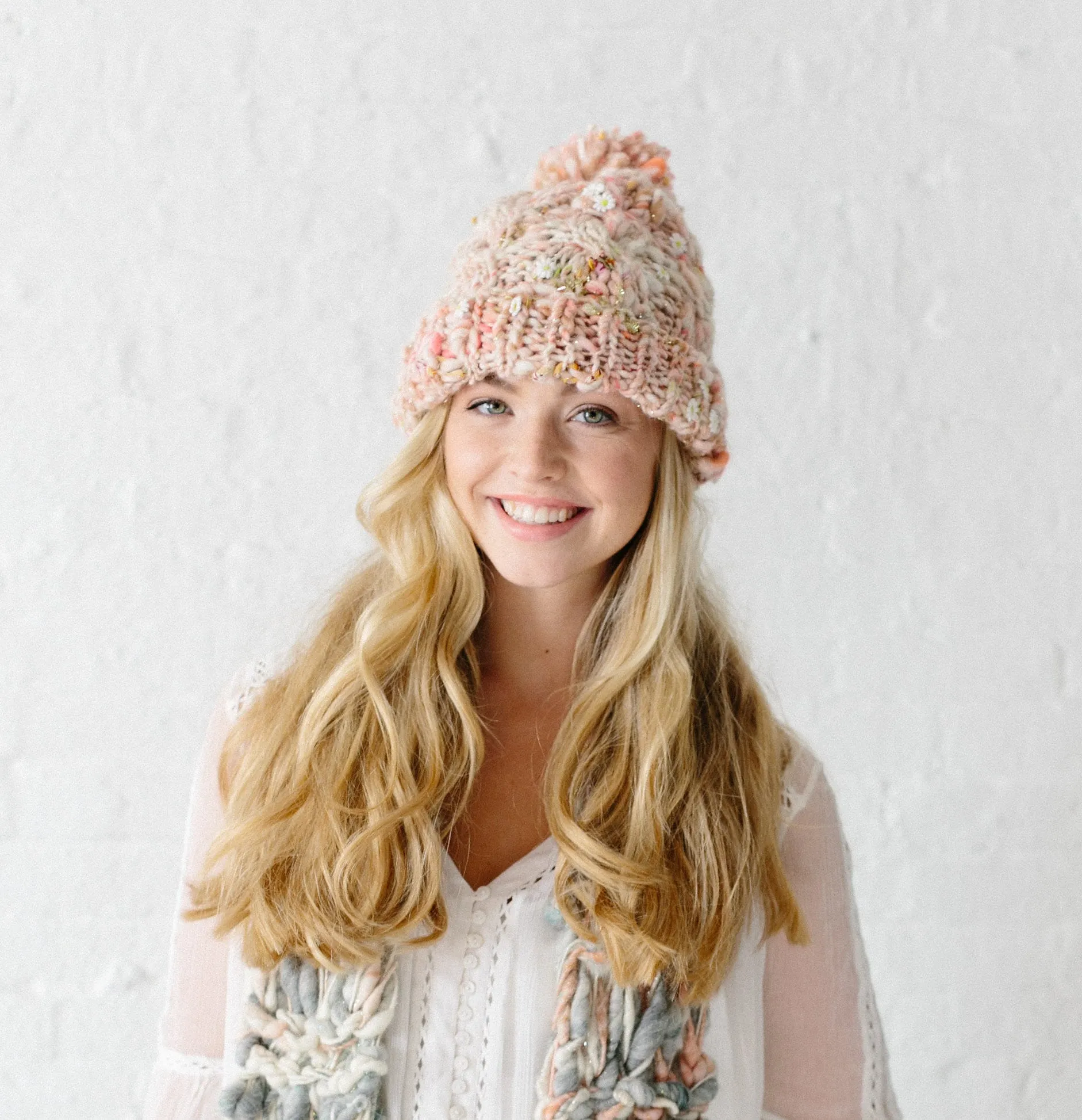 Snow Bunny Cable Hat Pattern