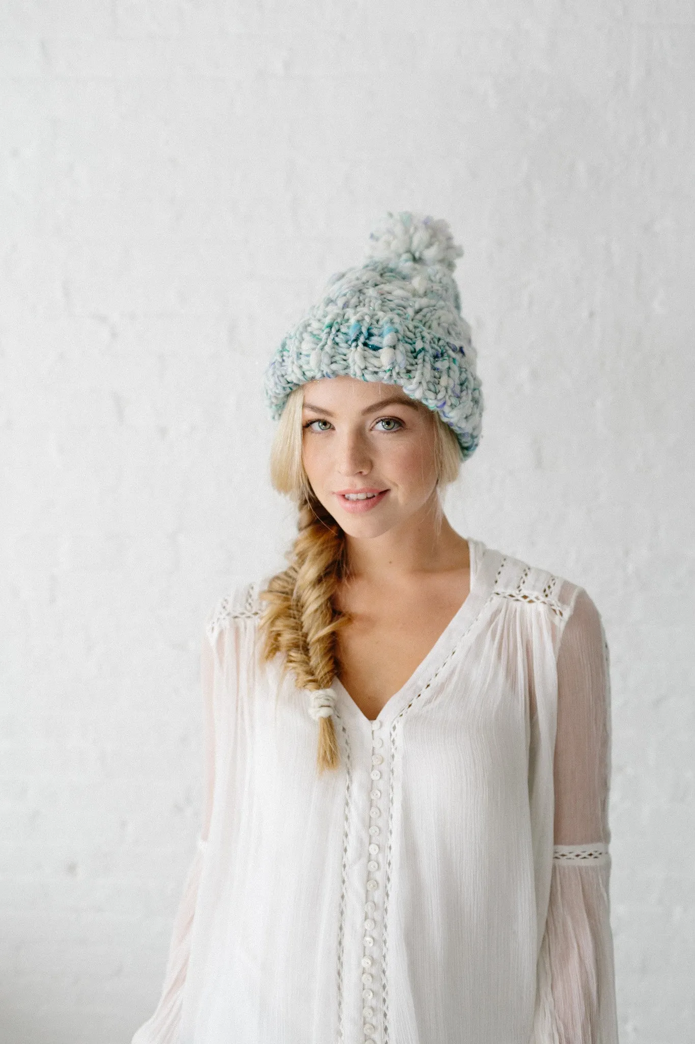 Snow Bunny Cable Hat Pattern