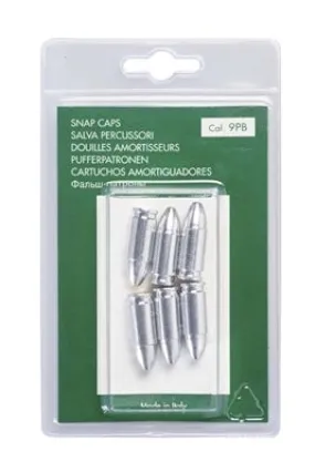 STILCRIN ALUMINIUM SNAP CAPS (9X19MM) - 6's
