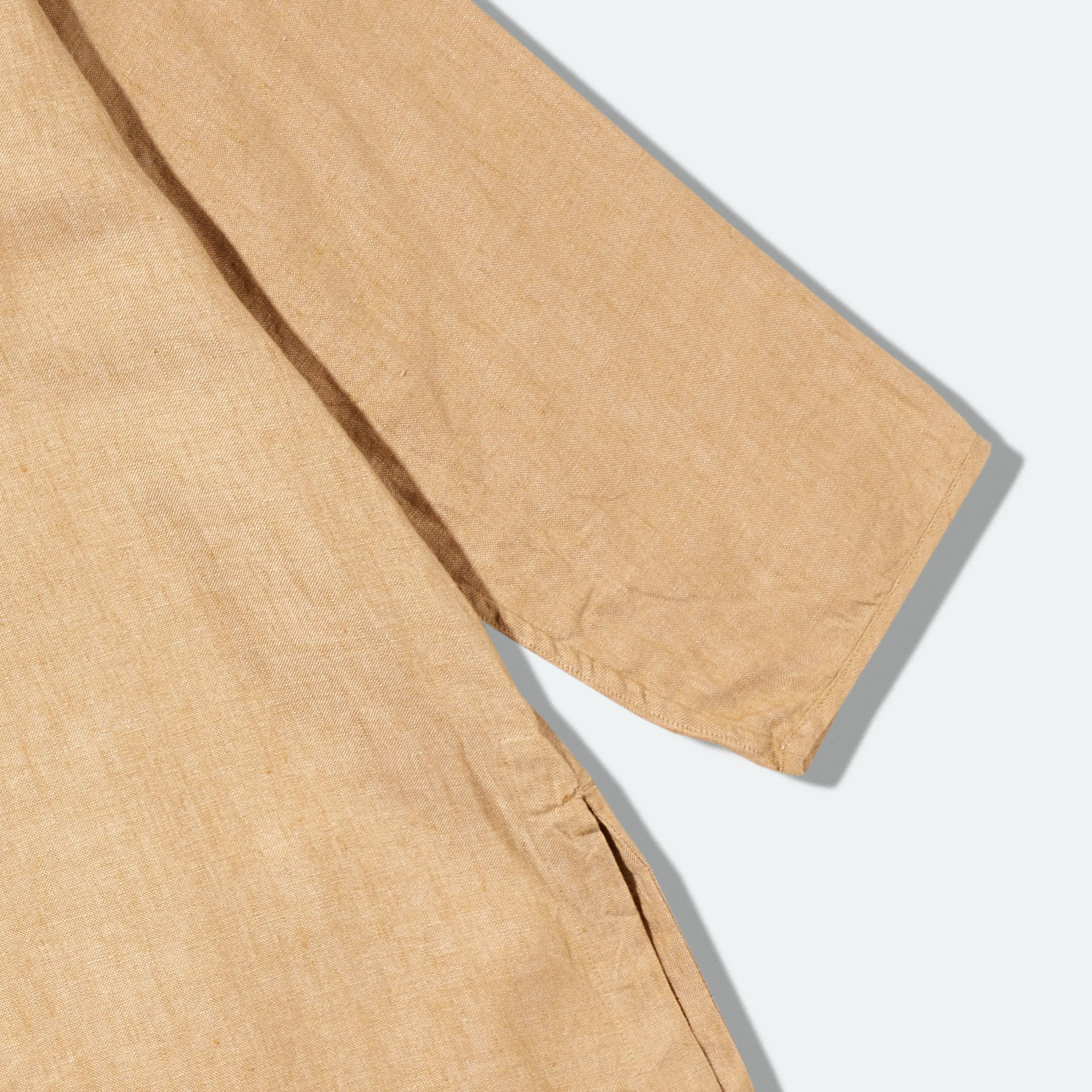 ts(s) - Linen Kaftan Shirt Yellow