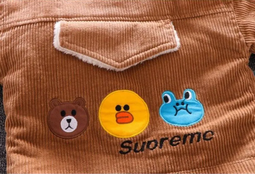 Winter 1 Piece Kids Baby Girls Jacket Childrens Clothing Toddler Girl Boy Tops Fleece Jackets Coat Outerwear for Kids