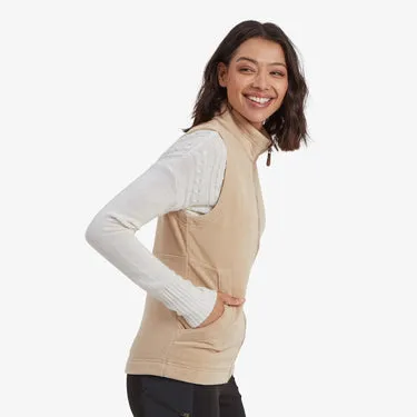 Women's Rolpa Eco Vest - Bardiya Sand