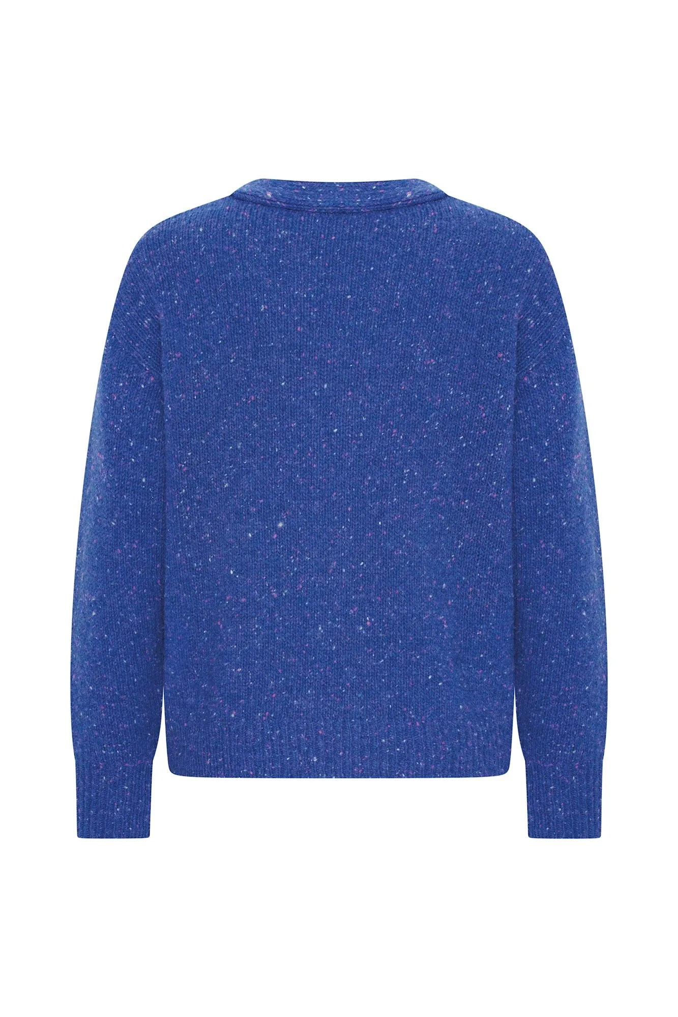 Zilch cardigan V neck blue